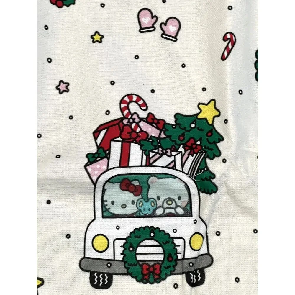 Pottery Barn Teen Hello Kitty Organic Flannel Christmas Sham STANDARD NWT